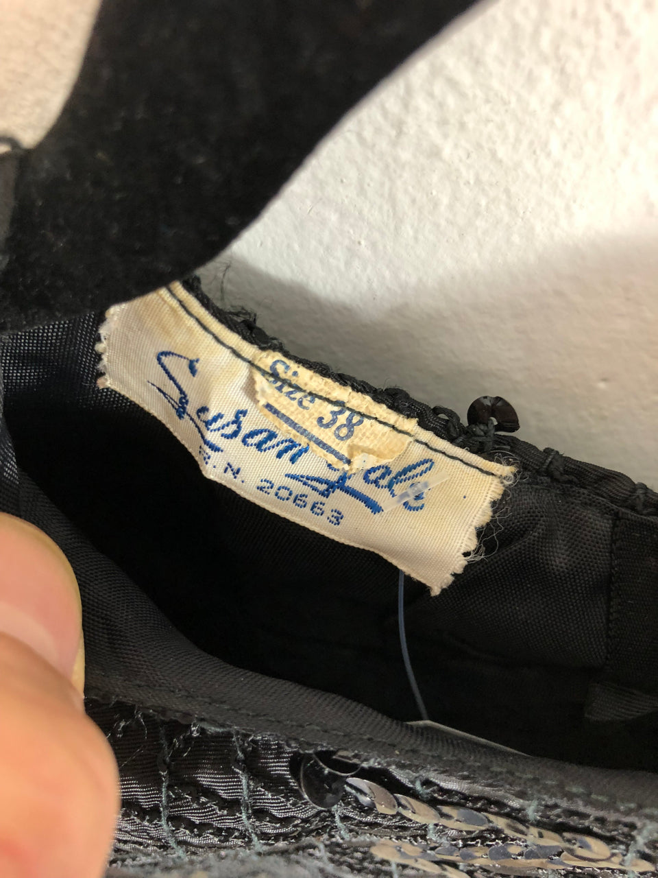 Susan Gale Sequined Blouse