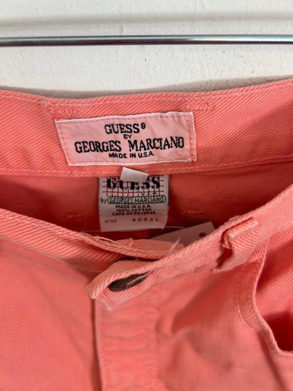 Guess? Peach Jean Shorts