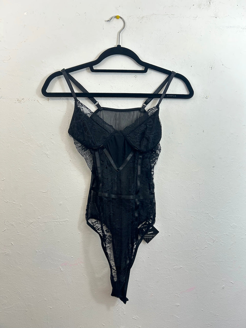 Black Lace Teddy/Bodysuit