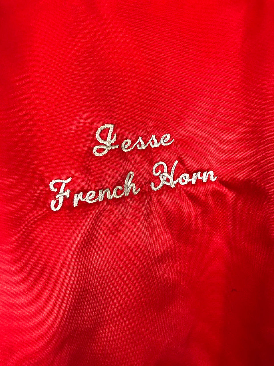 St. Clair Band "Jesse French Horn" Satin Jacket