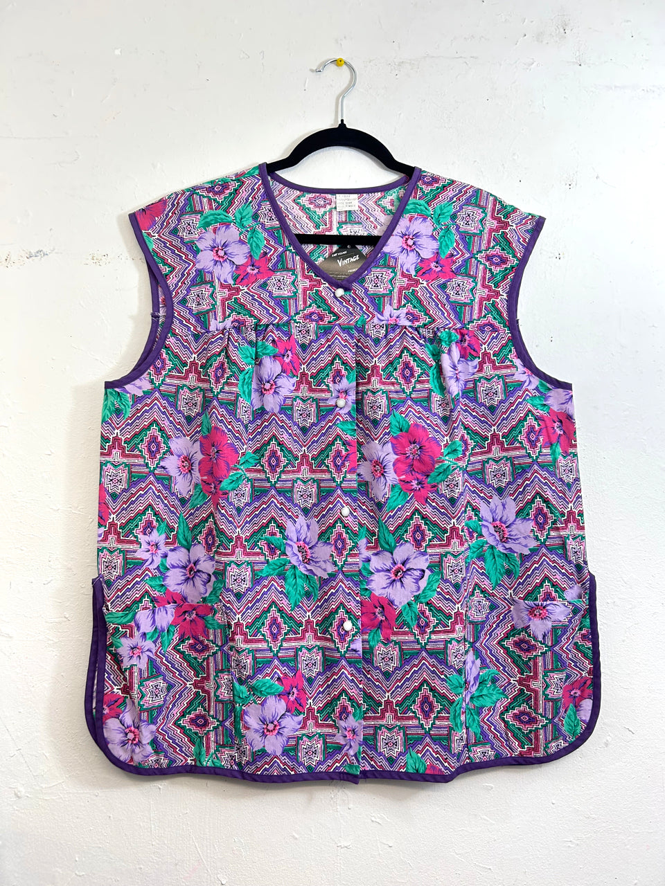 New Mexico & Flowers Apron Top