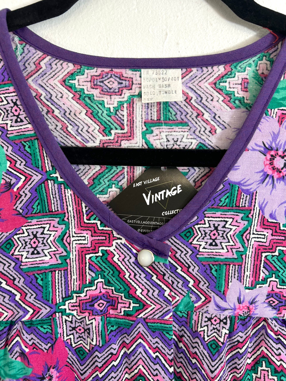 New Mexico & Flowers Apron Top