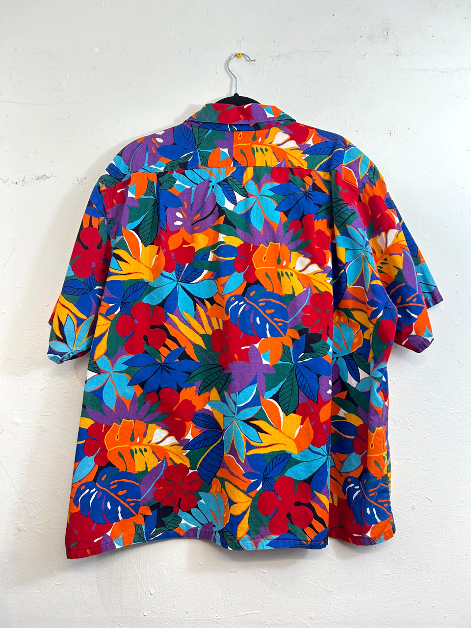 Tropical Short-Sleeved Button Up Shirt