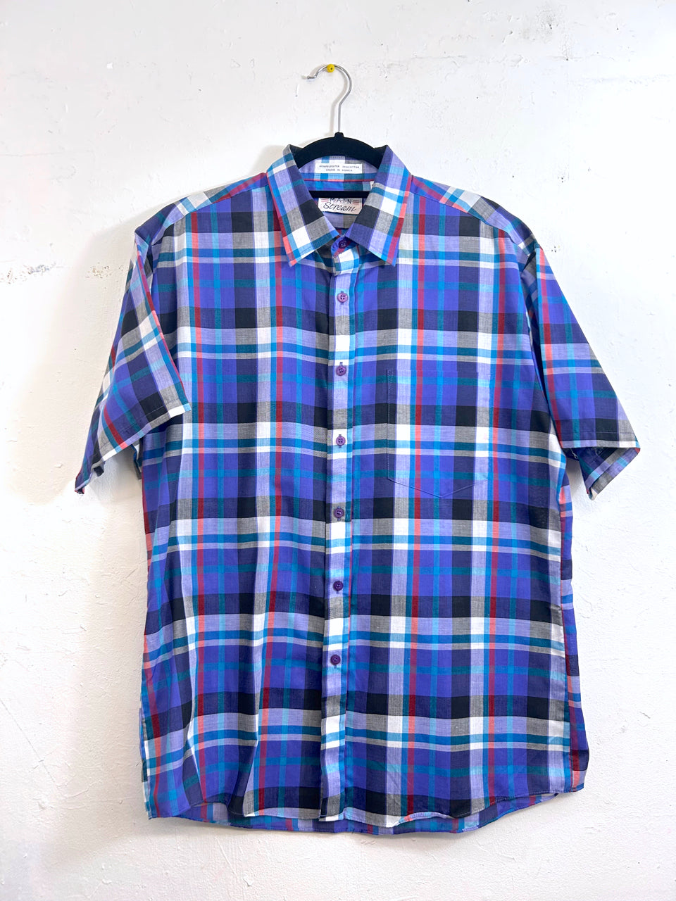 Main Stream Plaid Top