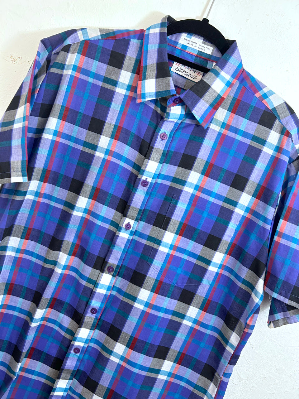 Main Stream Plaid Top