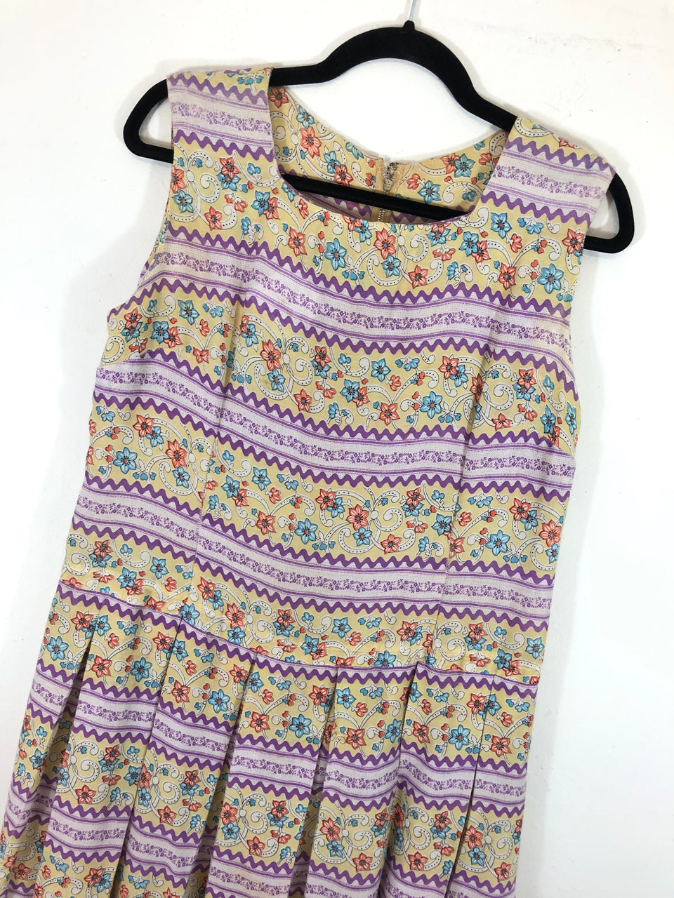 Flowers & Squiggles Dress