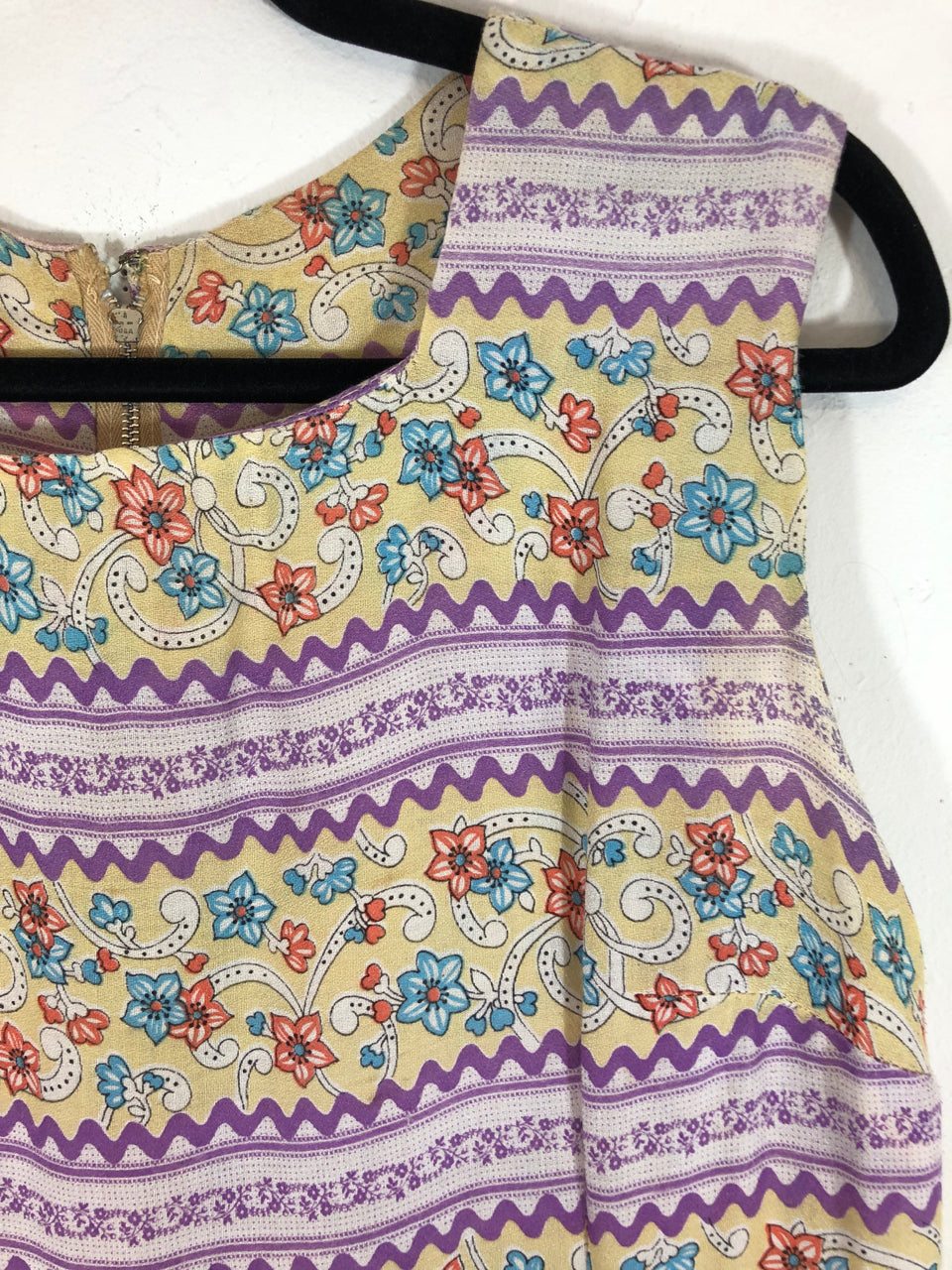 Flowers & Squiggles Dress