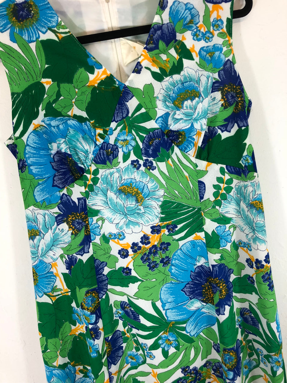 Floral 70s Maxi Dress