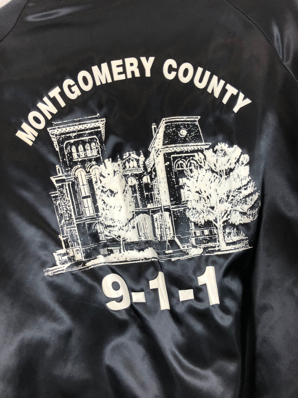 Montgomery County 911 "Joyce" Satin Jacket