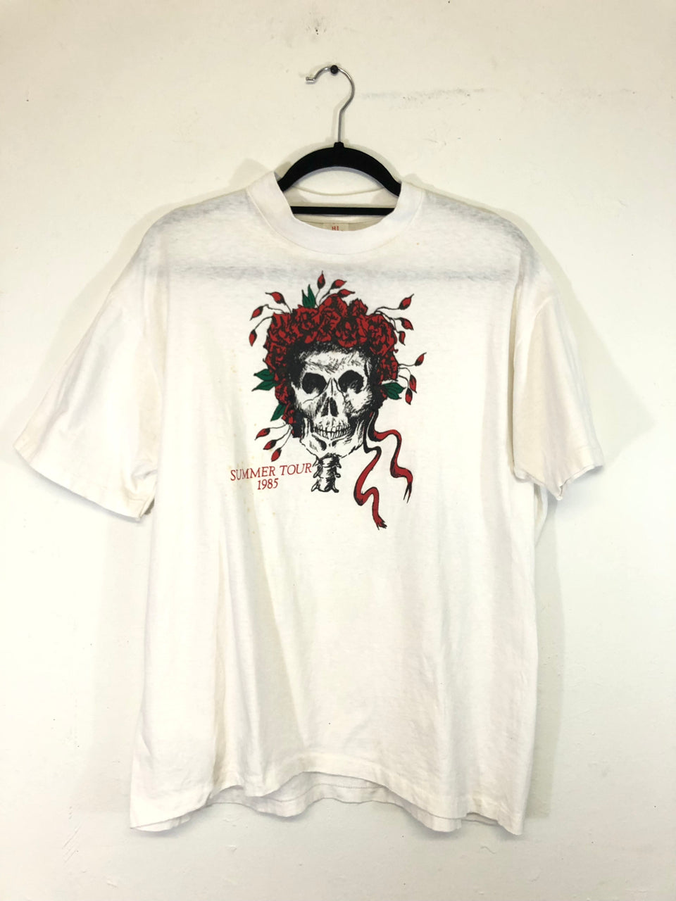 Bertha Skull And Roses Concert T-shirt