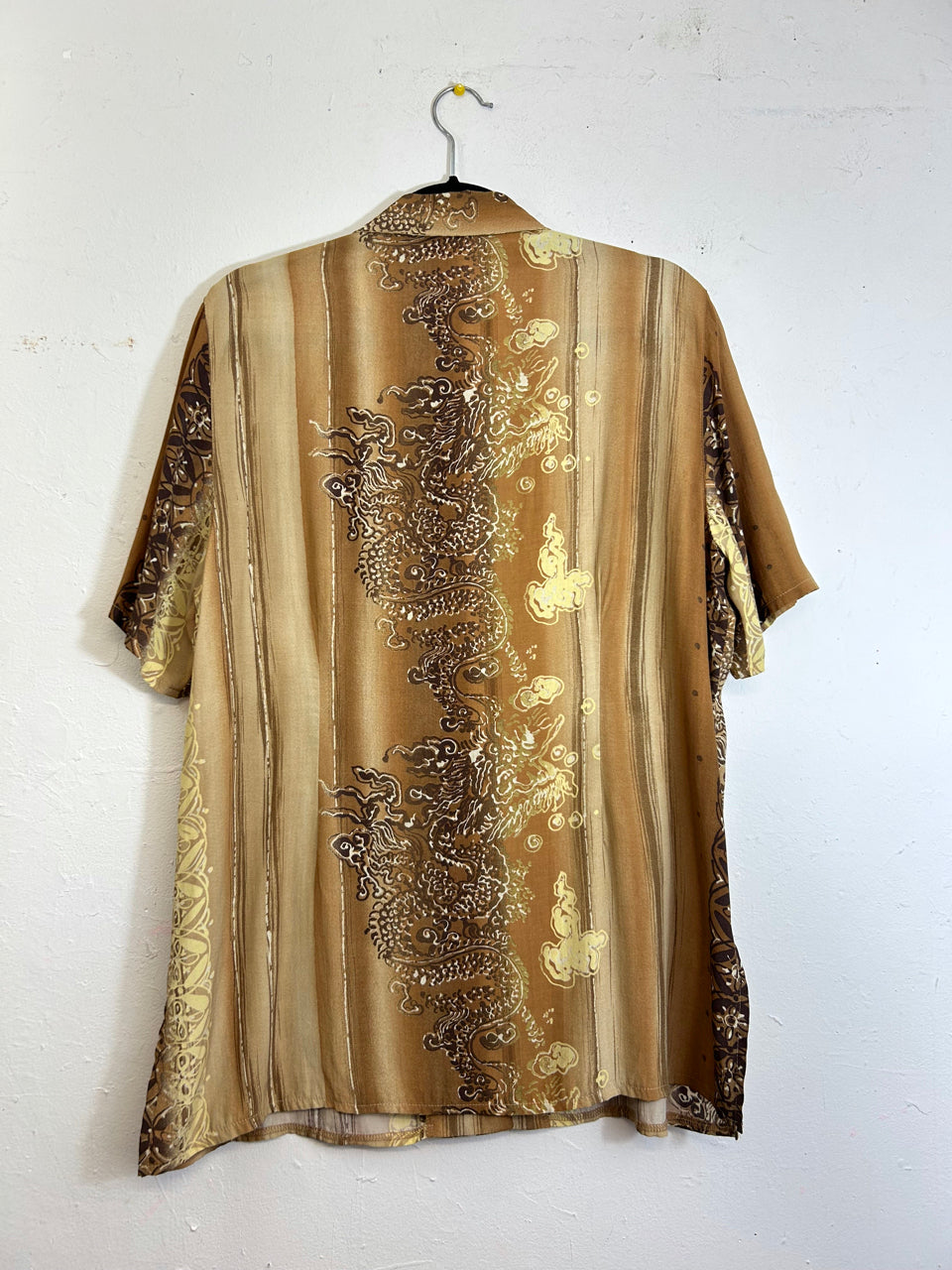 Tiki Printed Button-Up Shirt