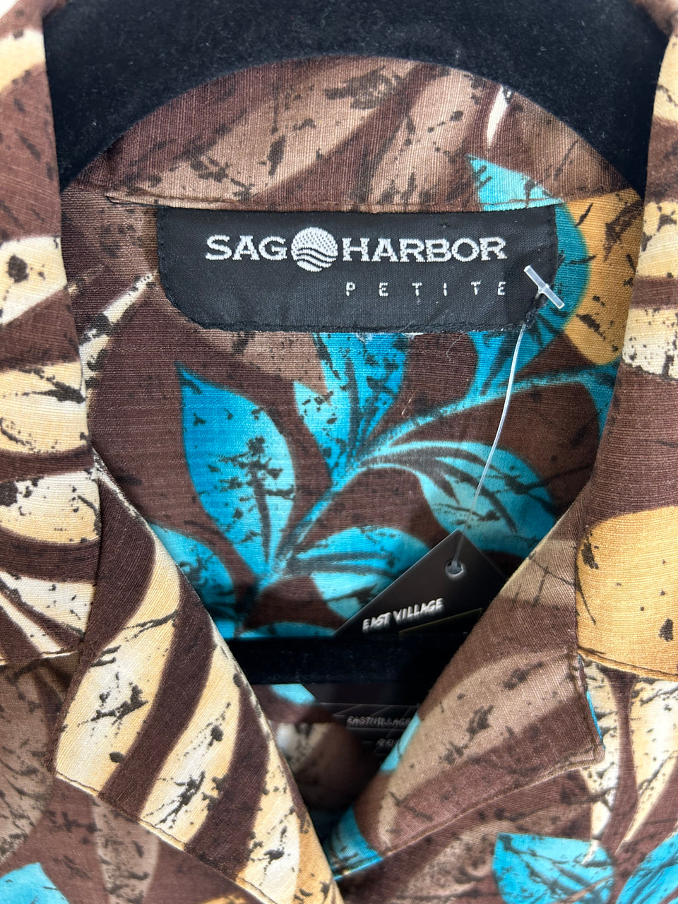 Sag Harbor Petite Tropical Top