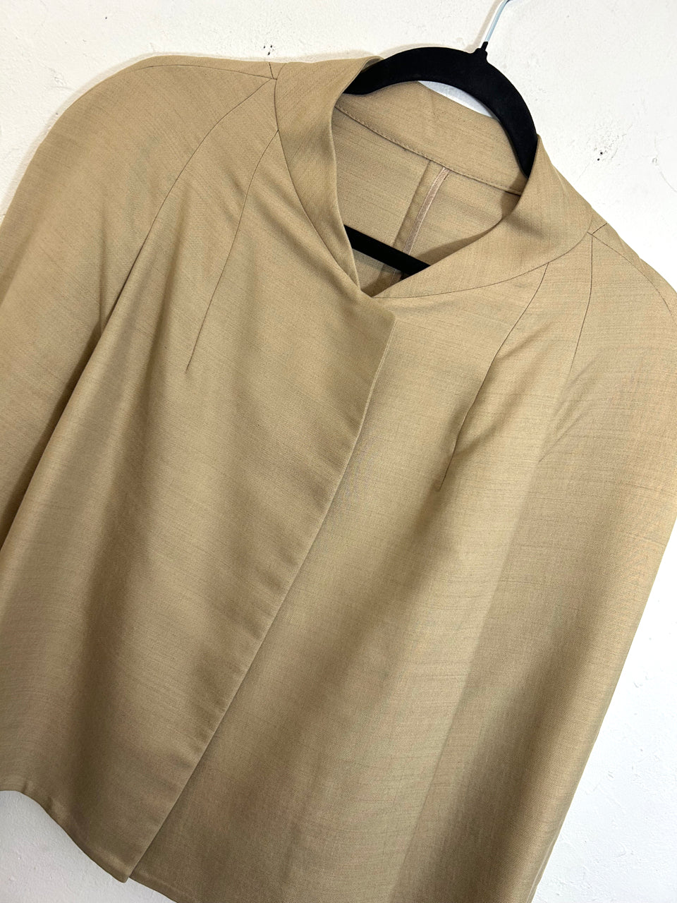 Yeohlee Camel Jacket (Runway 2003)