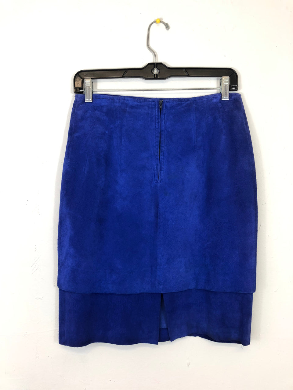 Gem Tone Purple Suede Skirt