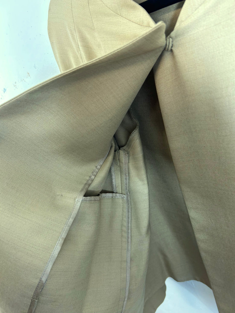 Yeohlee Camel Jacket (Runway 2003)