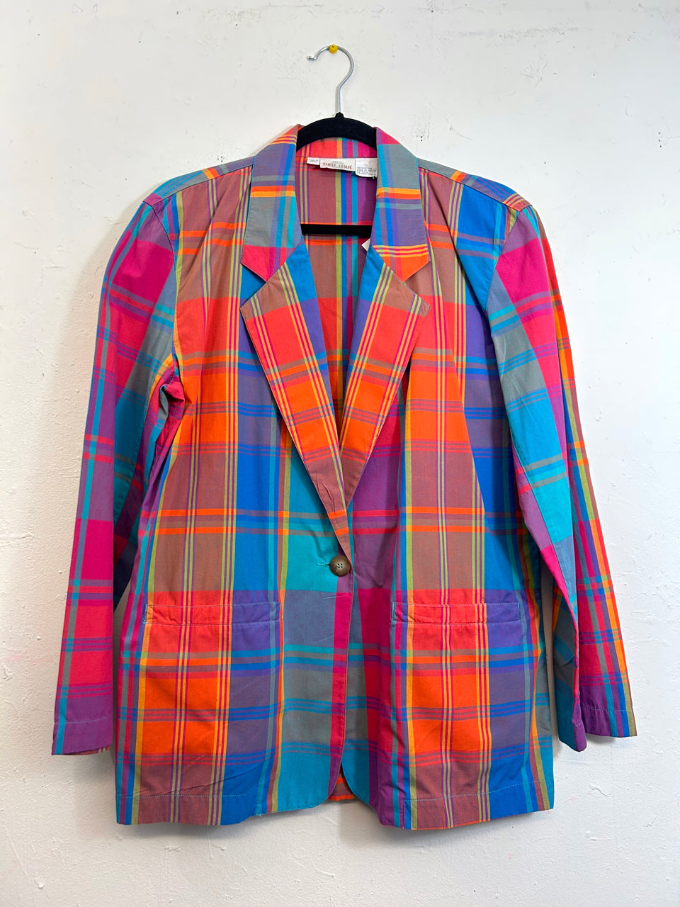 American Design First Issue Plaid Blazer