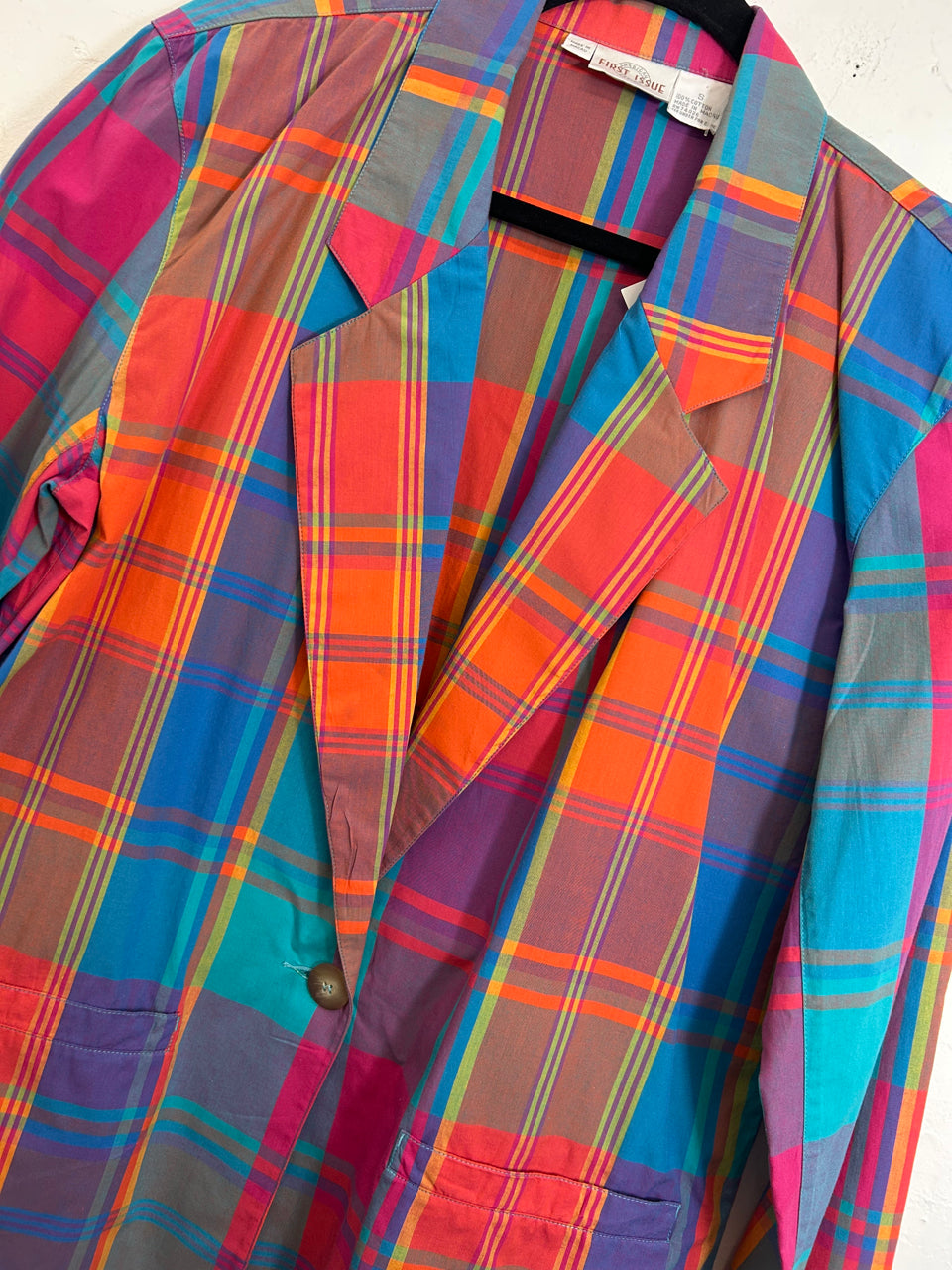 American Design First Issue Plaid Blazer