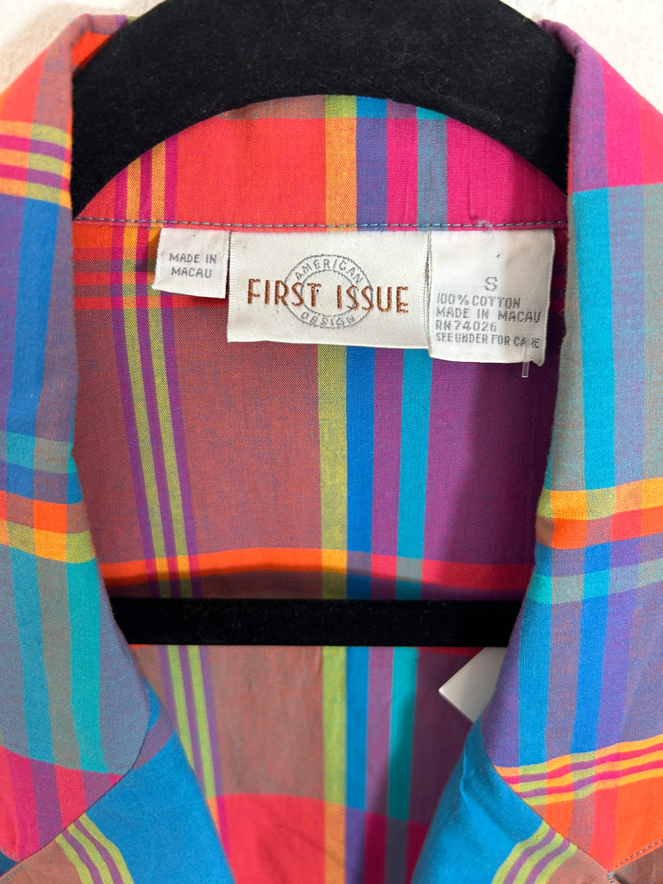 American Design First Issue Plaid Blazer