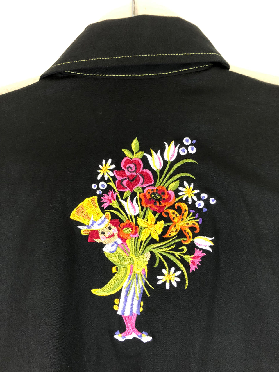Bob Mackie Parade of the Flowers Embroidered Jacket