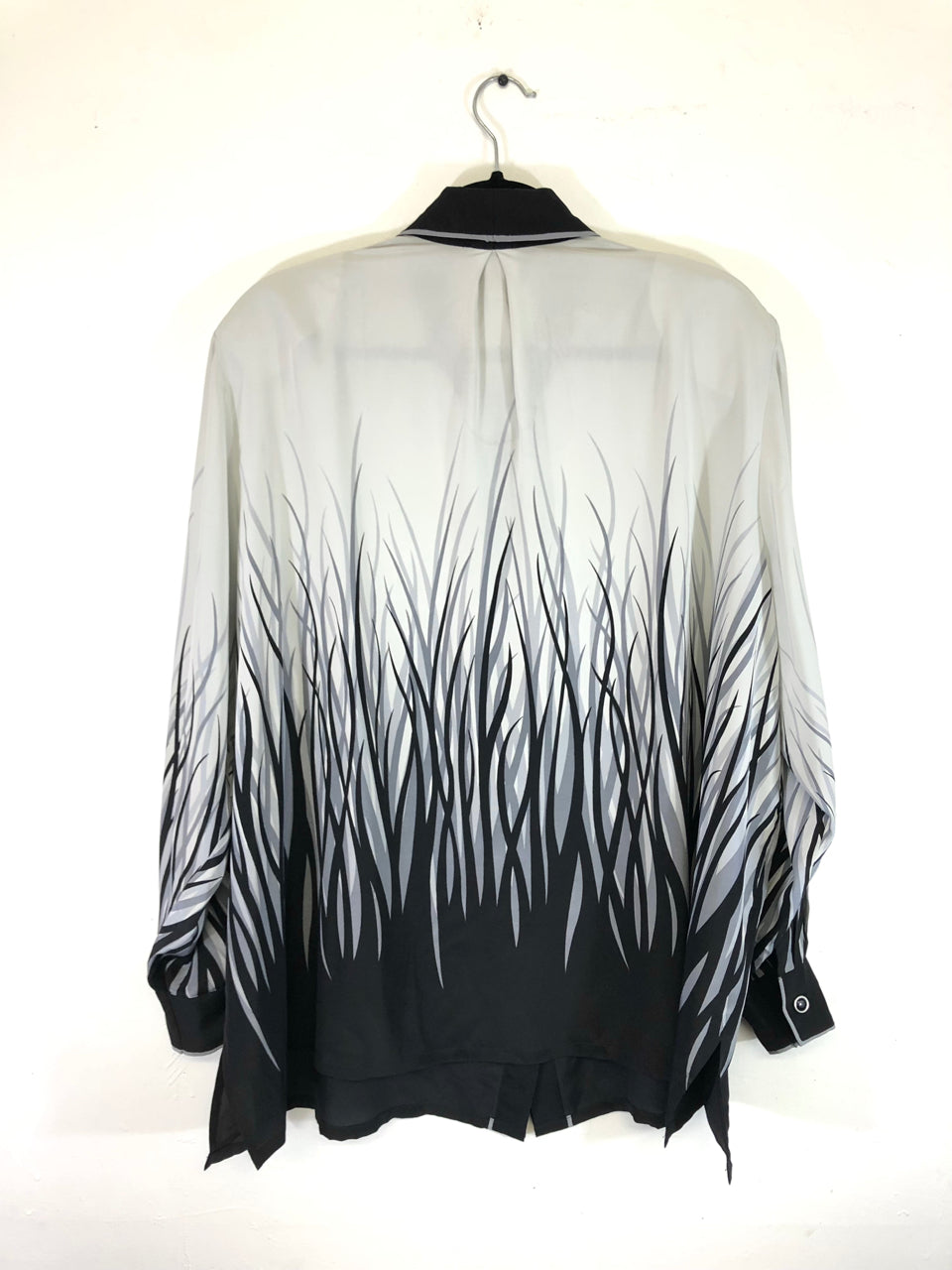 Bob Mackie Long Grass Blade Blouse