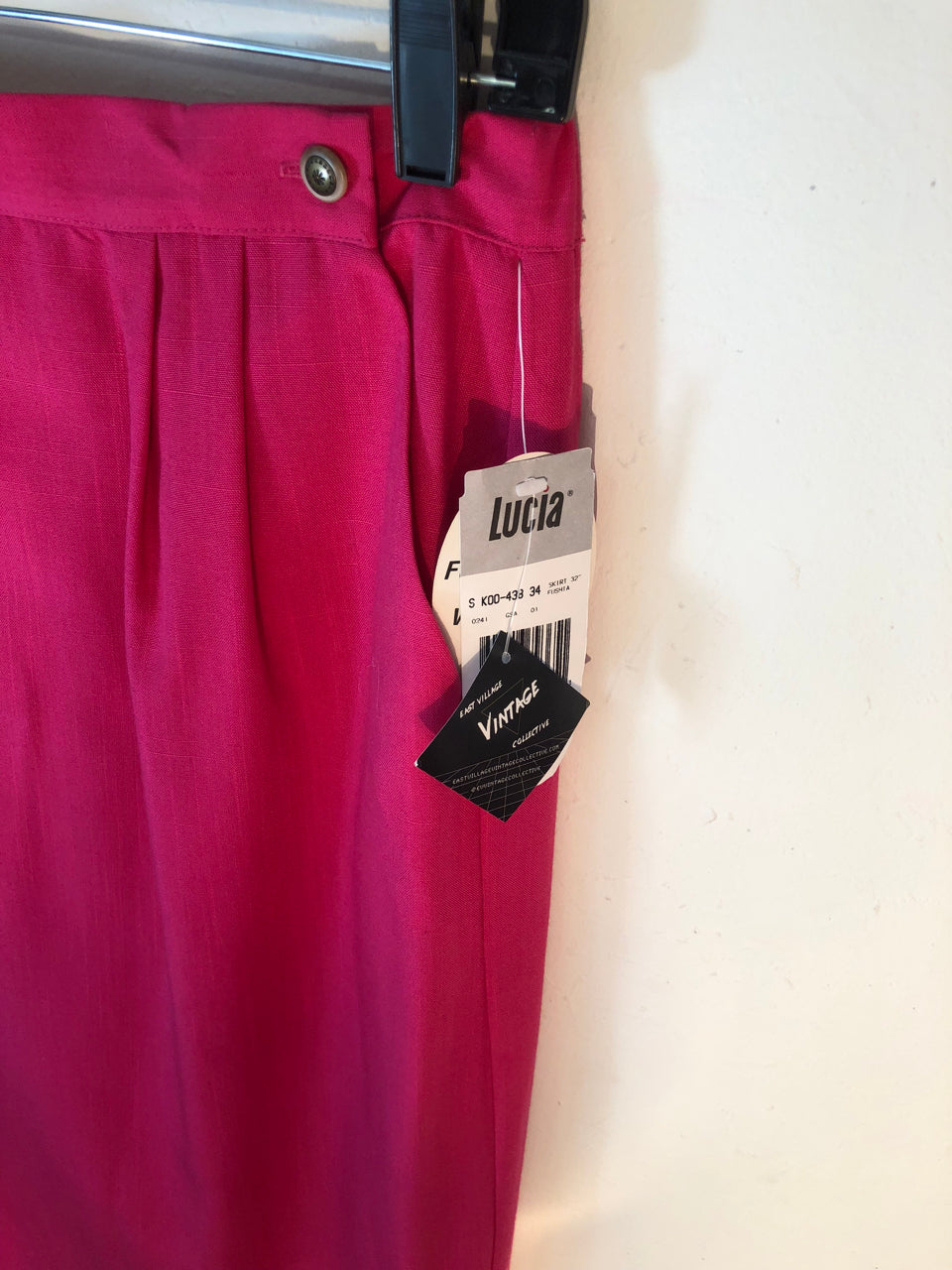 Lucia Hot Pink Skirt (Deadstock)