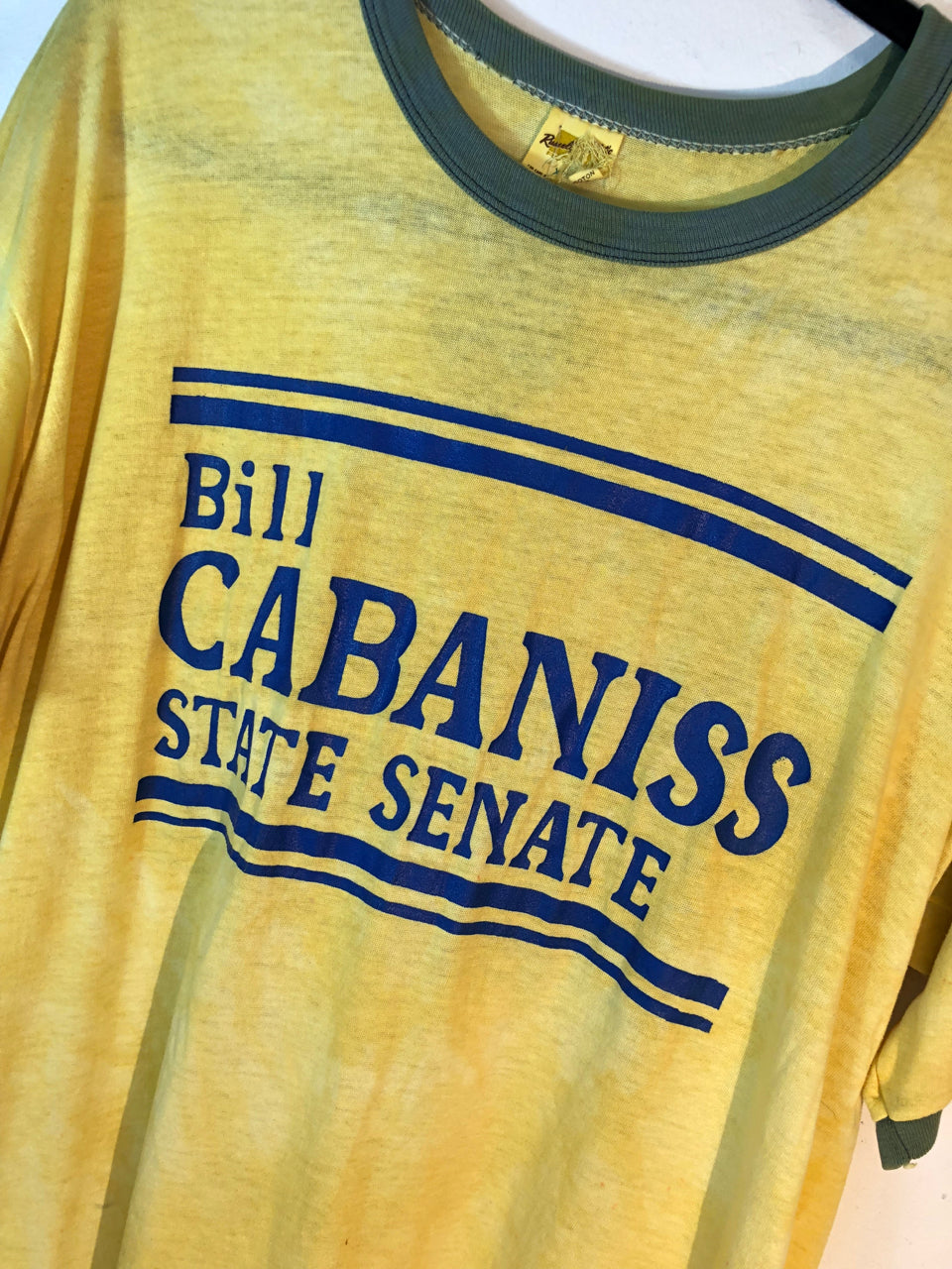 Bill Cabaniss State Senate Ringer T-Shirt
