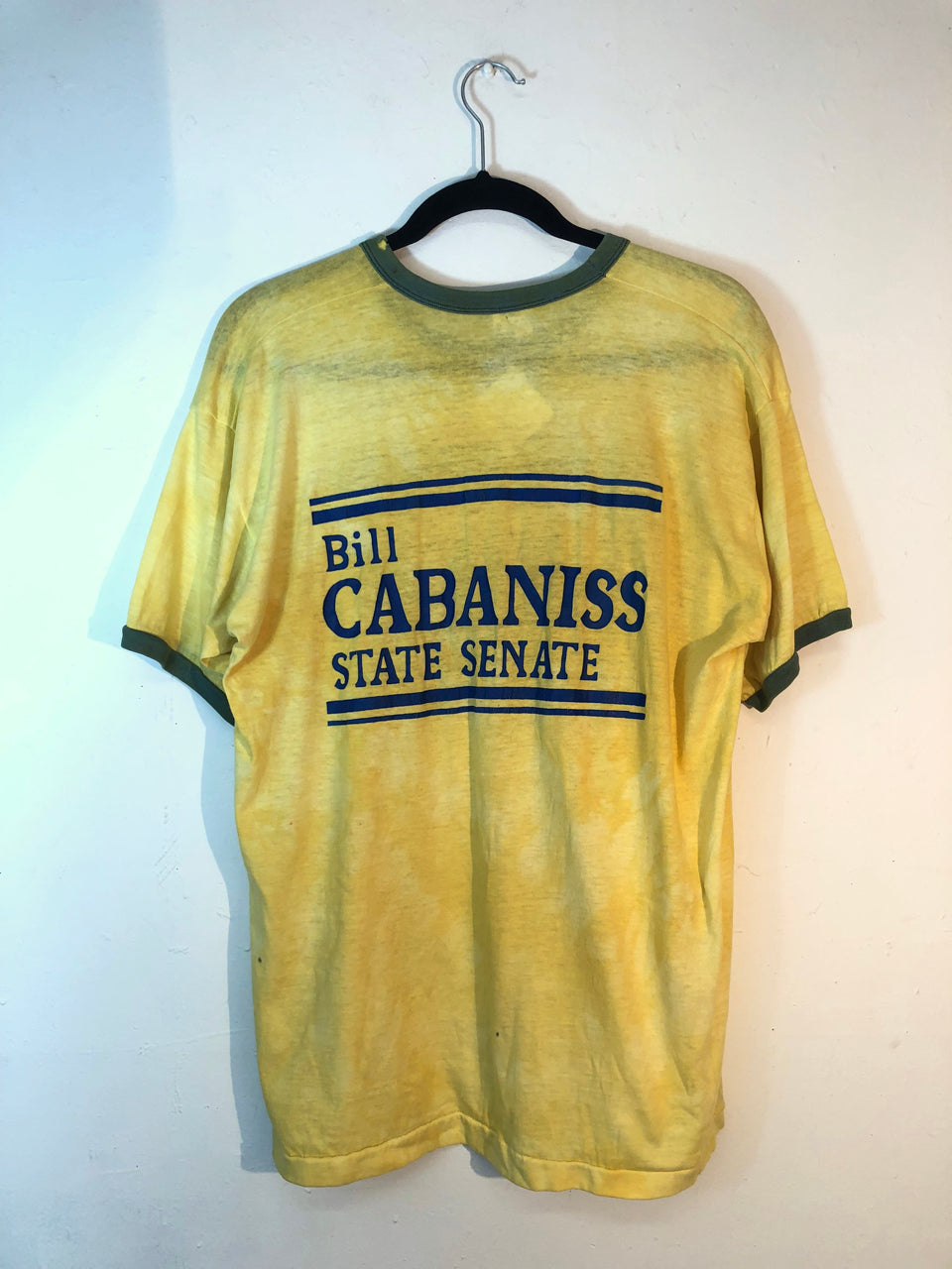 Bill Cabaniss State Senate Ringer T-Shirt