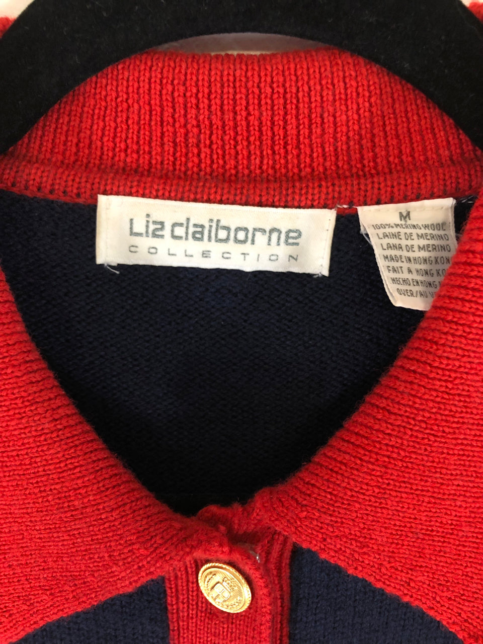 Liz Claiborne Button-Up Sweater