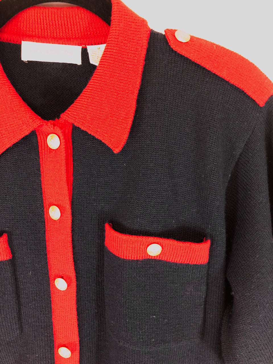 Liz Claiborne Button-Up Sweater