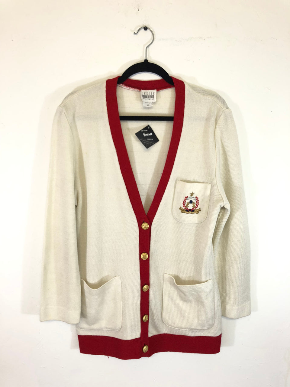 Leslie Fay Sportswear Sweater Cardigan