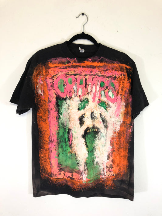 The Cramps Hand Painted Black T-Shirt