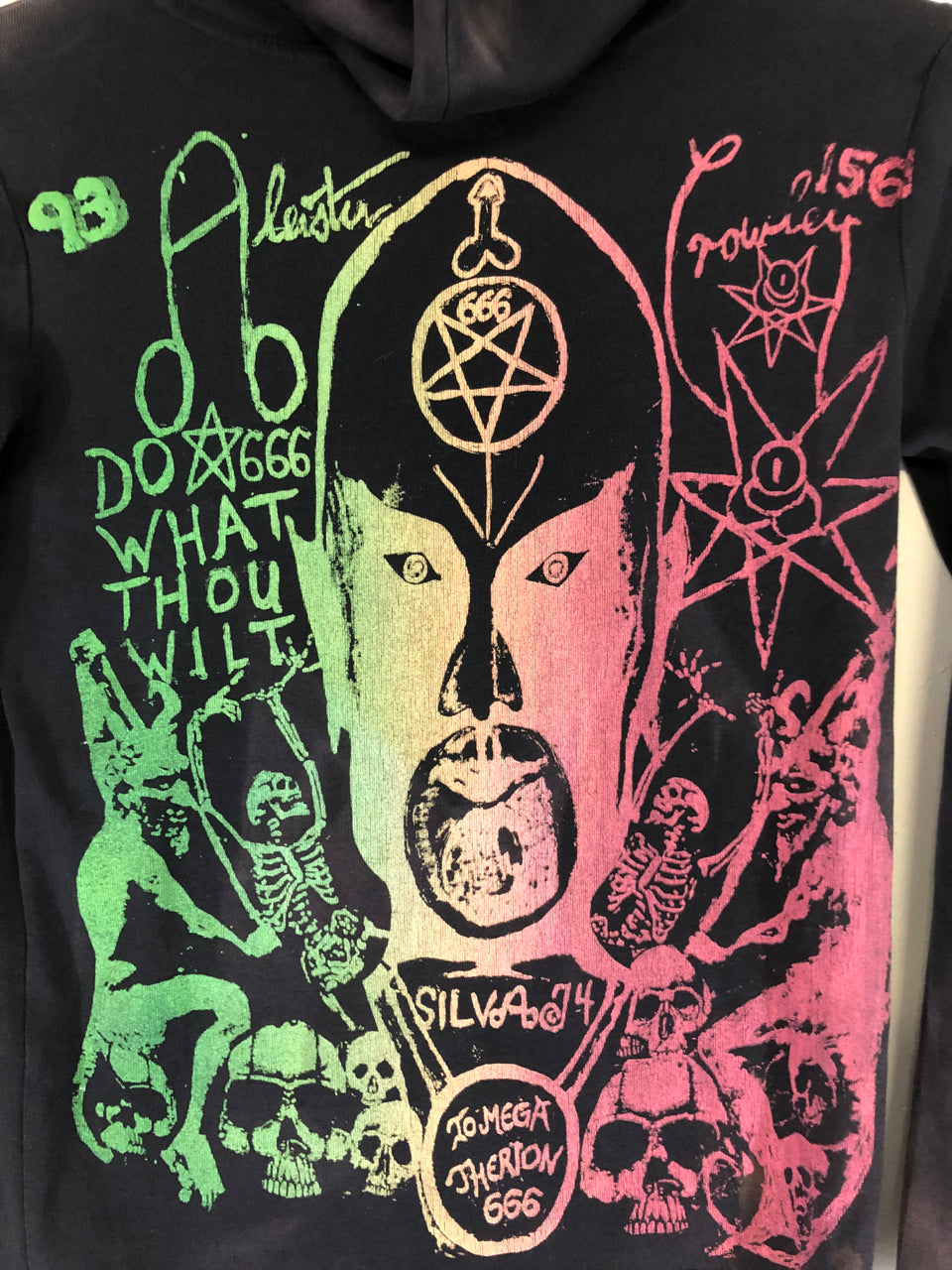 Aleister Crowley Hand Painted T-Shirt/Hoodie