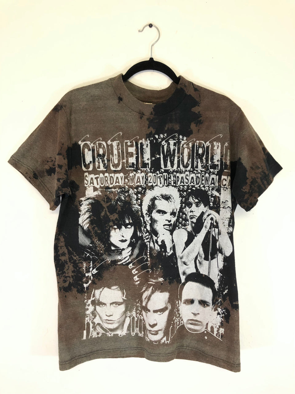 Cruel World T-Shirt Black/Brown Speckled