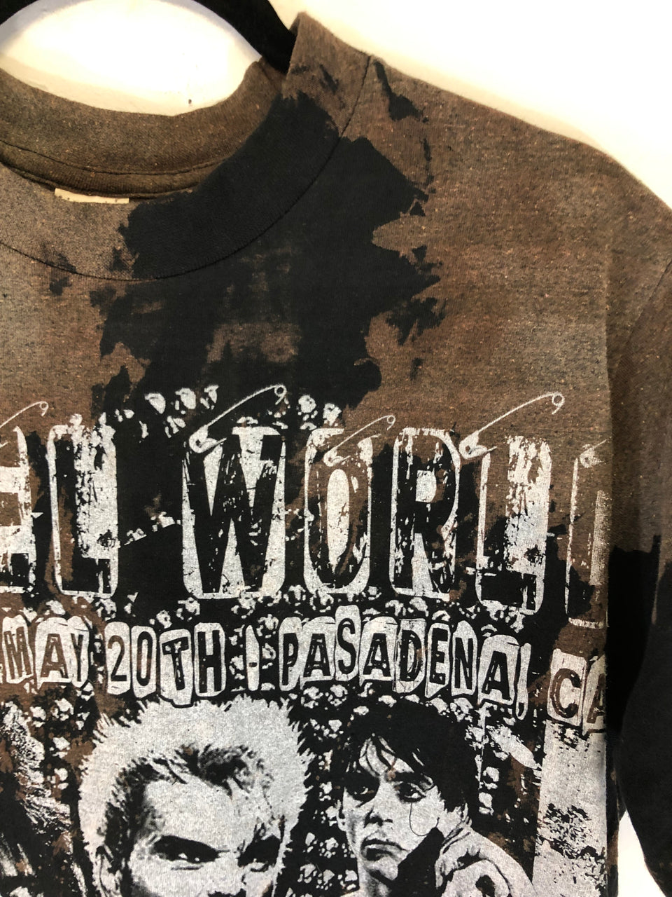 Cruel World T-Shirt Black/Brown Speckled