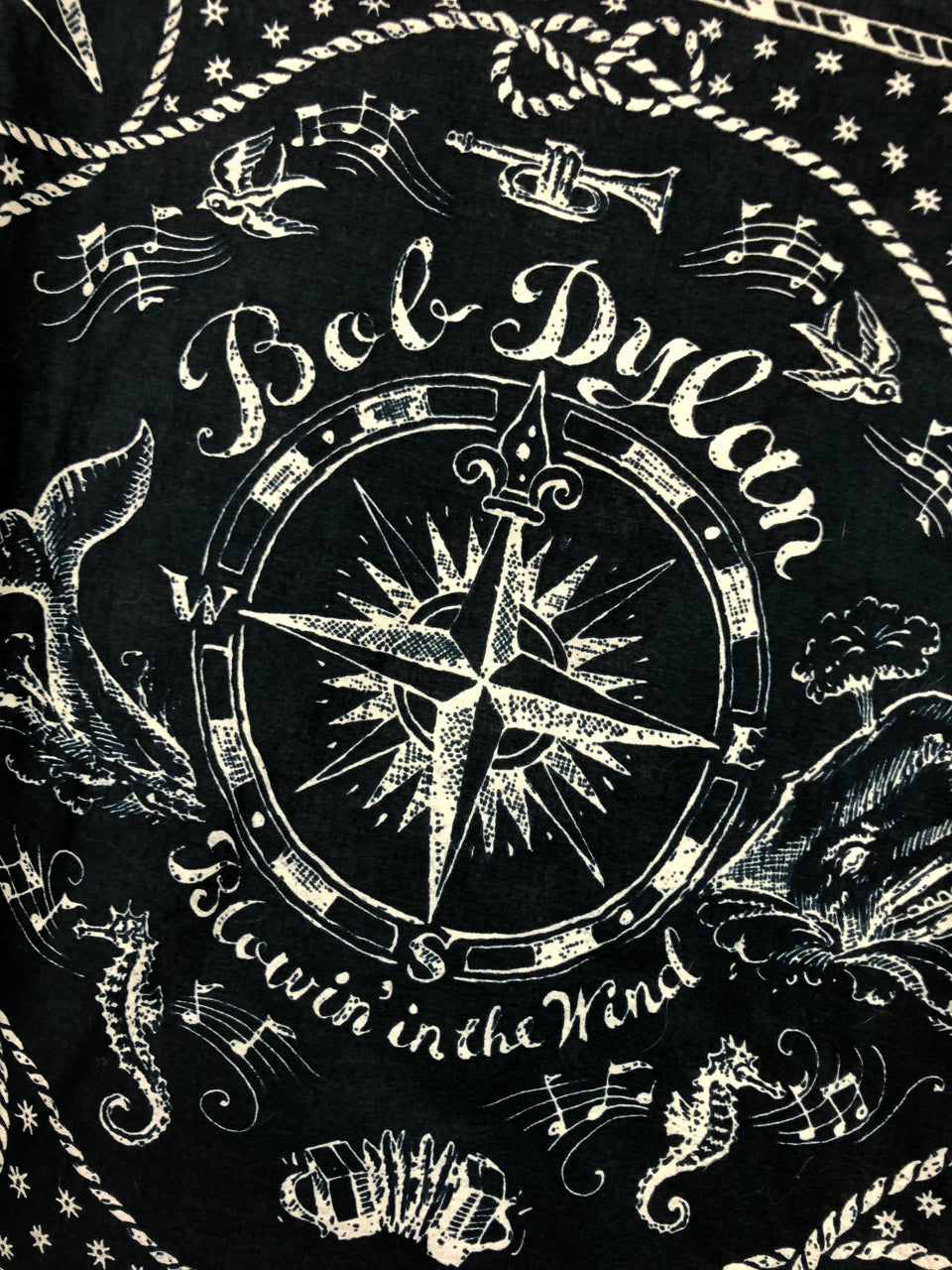 Bob Dylan "Blowin' In The Wind" Bandana