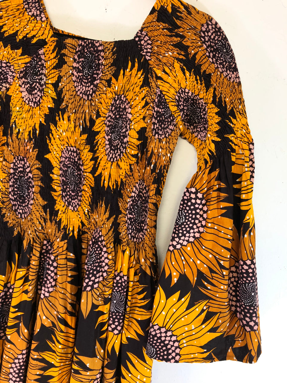 African Stars Sunflower Dress