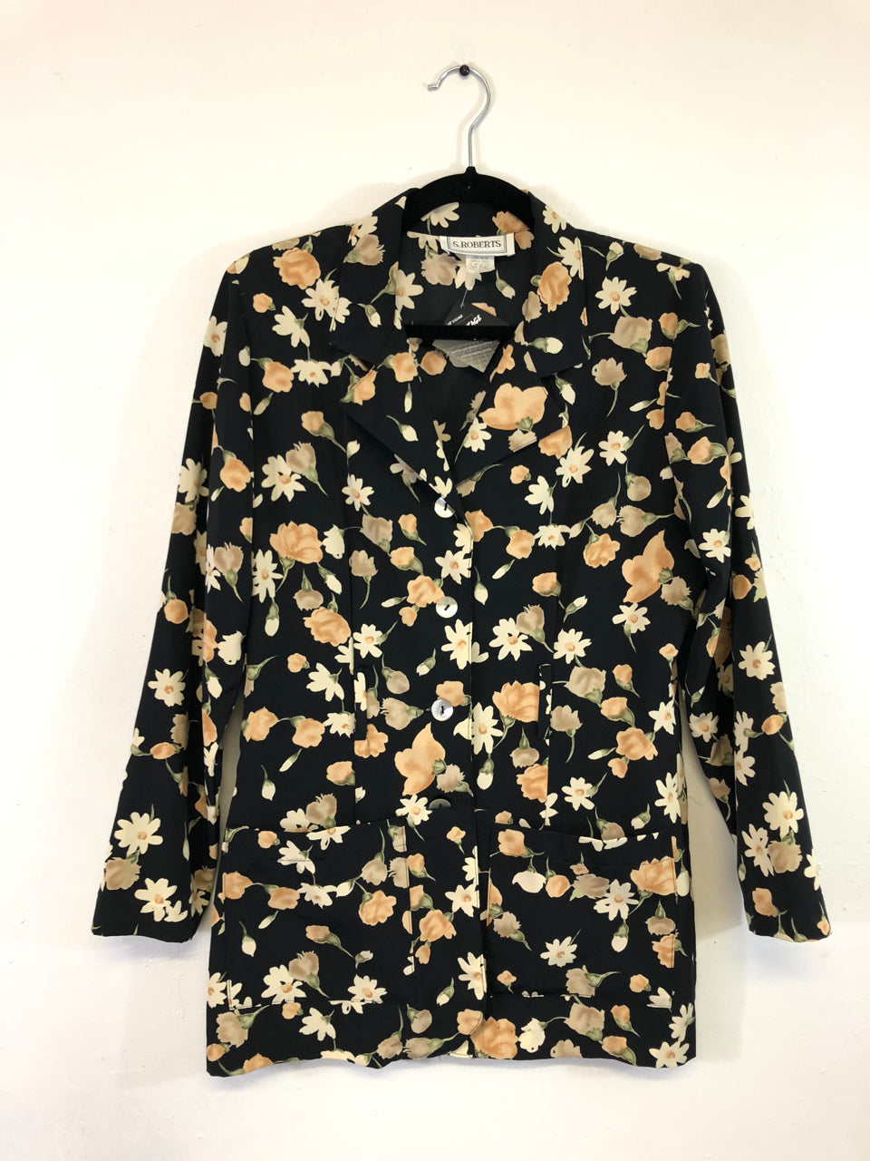 S. Roberts Floral Blazer