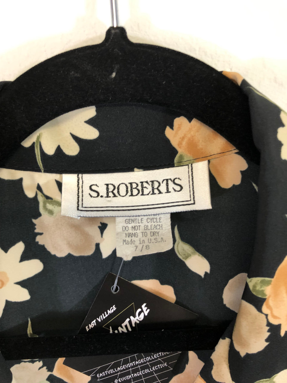 S. Roberts Floral Blazer