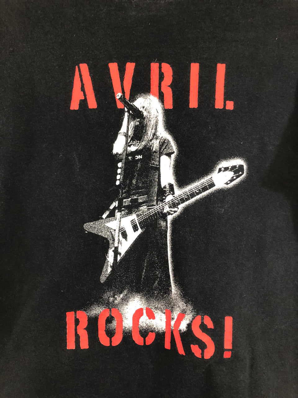 Avril Lavigne 2003 Tour T-Shirt