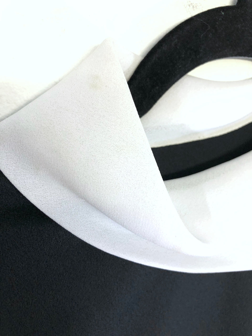 Black & White 80s Dress