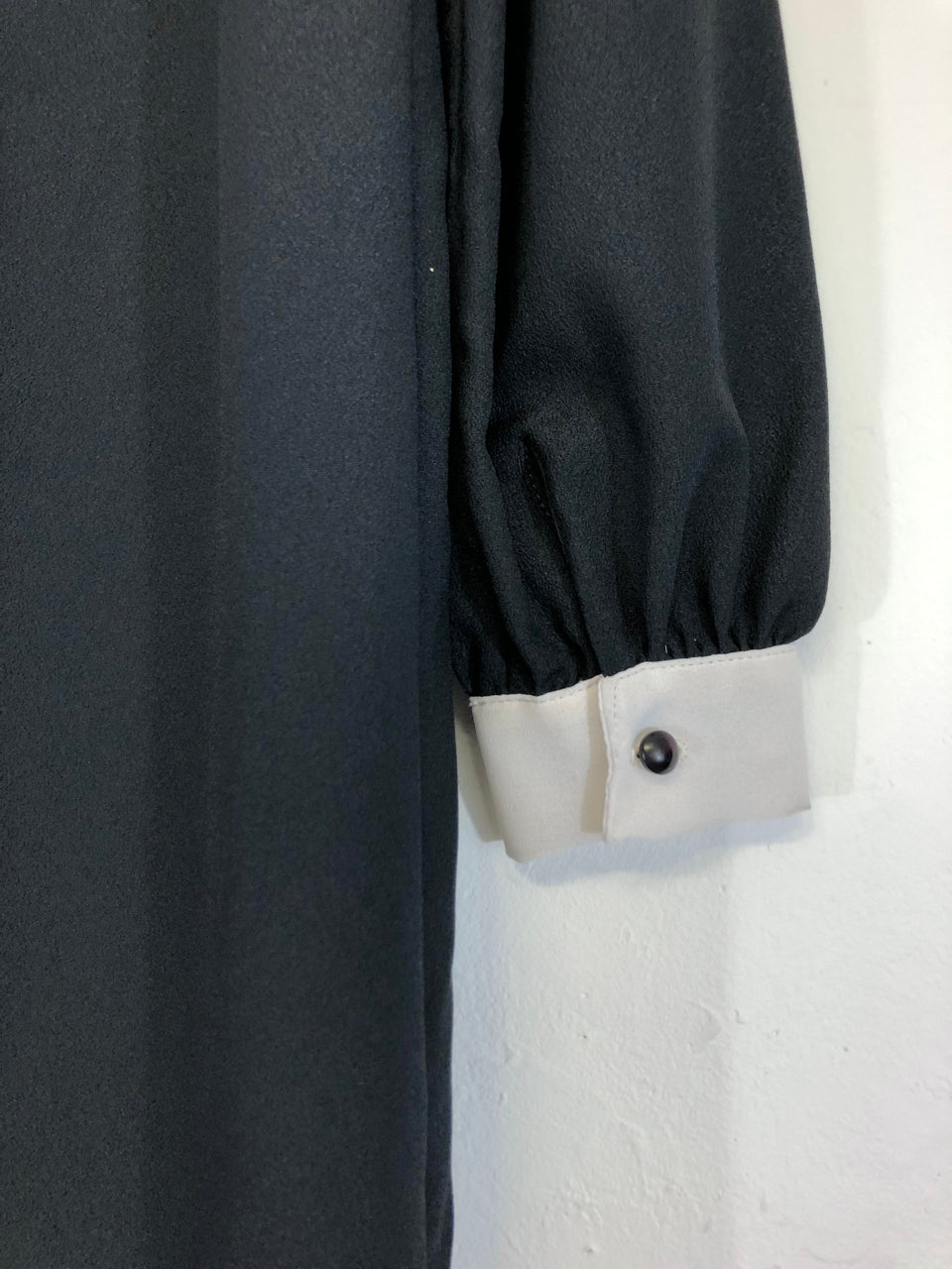 Black & White 80s Dress