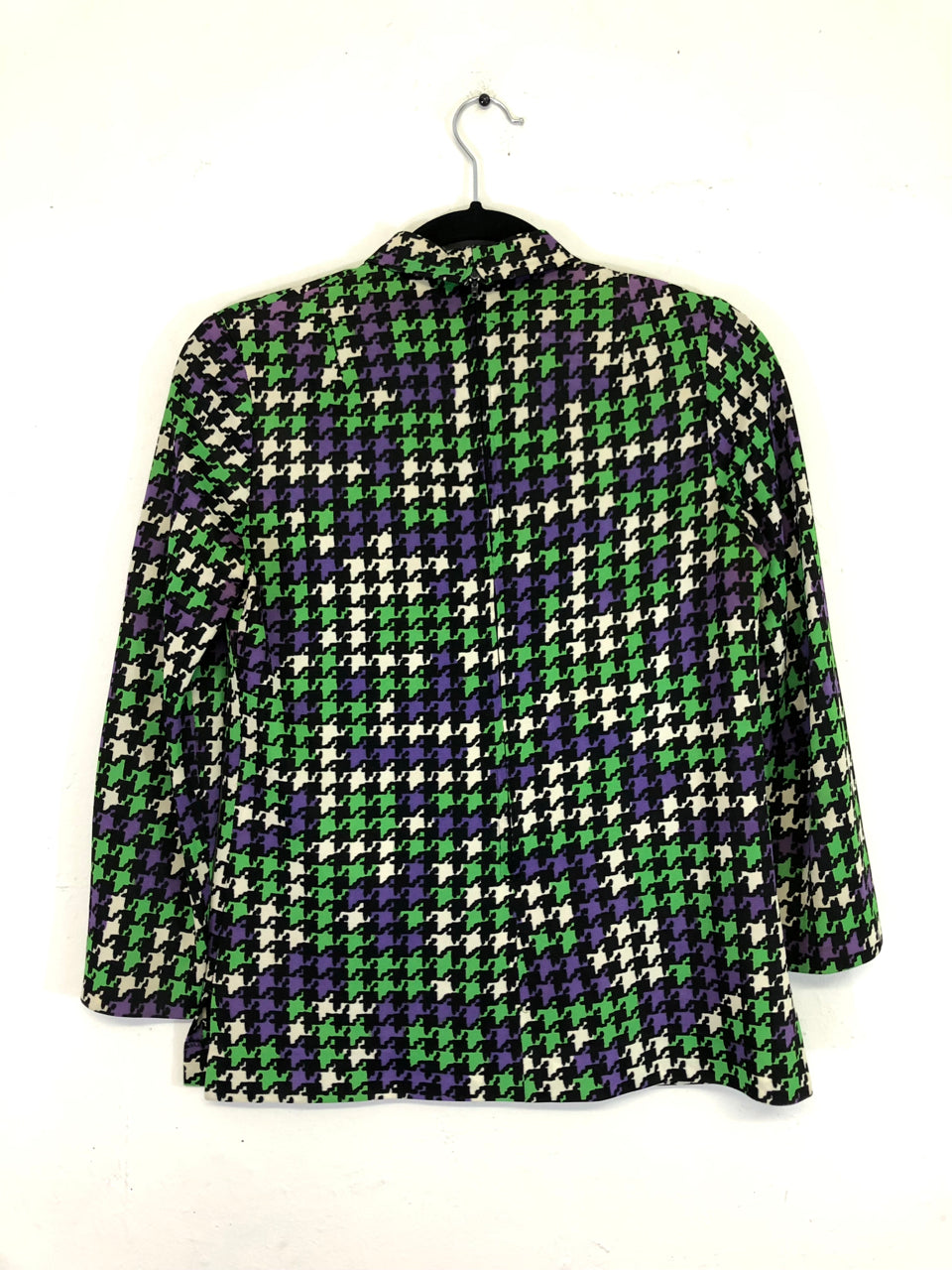 Checkered 70s Top