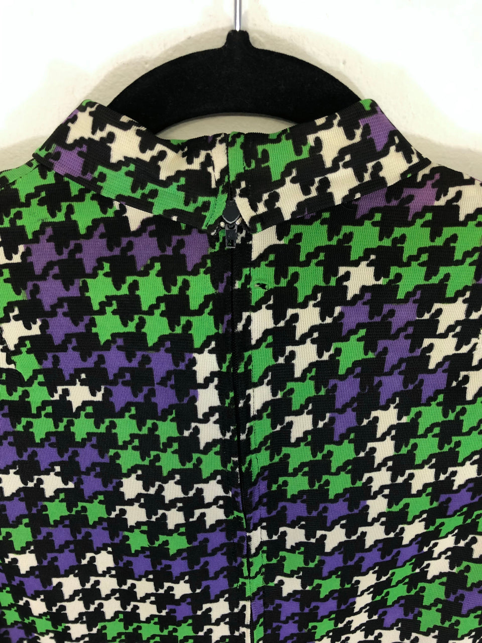 Checkered 70s Top