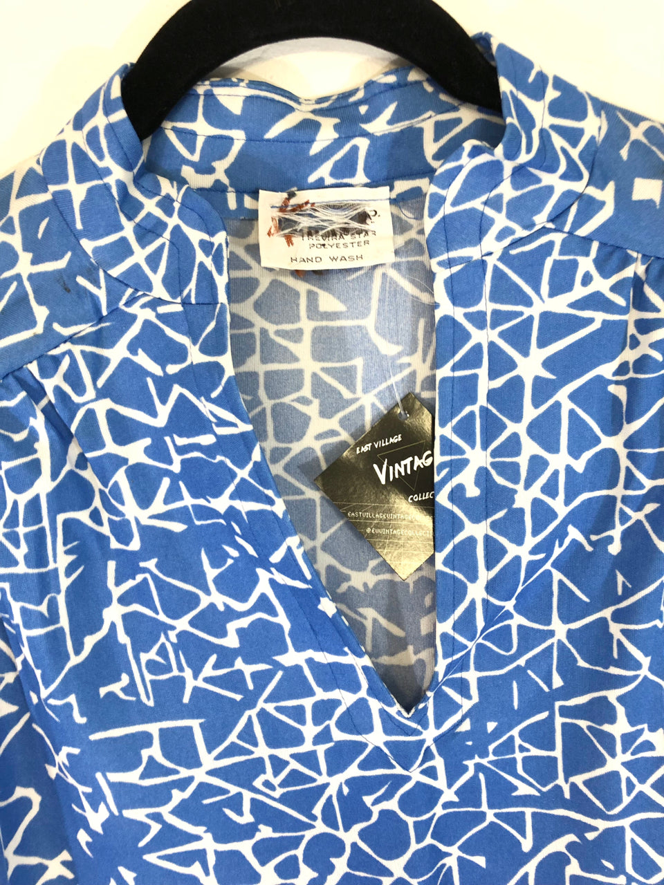 Tiled 70s Blouse
