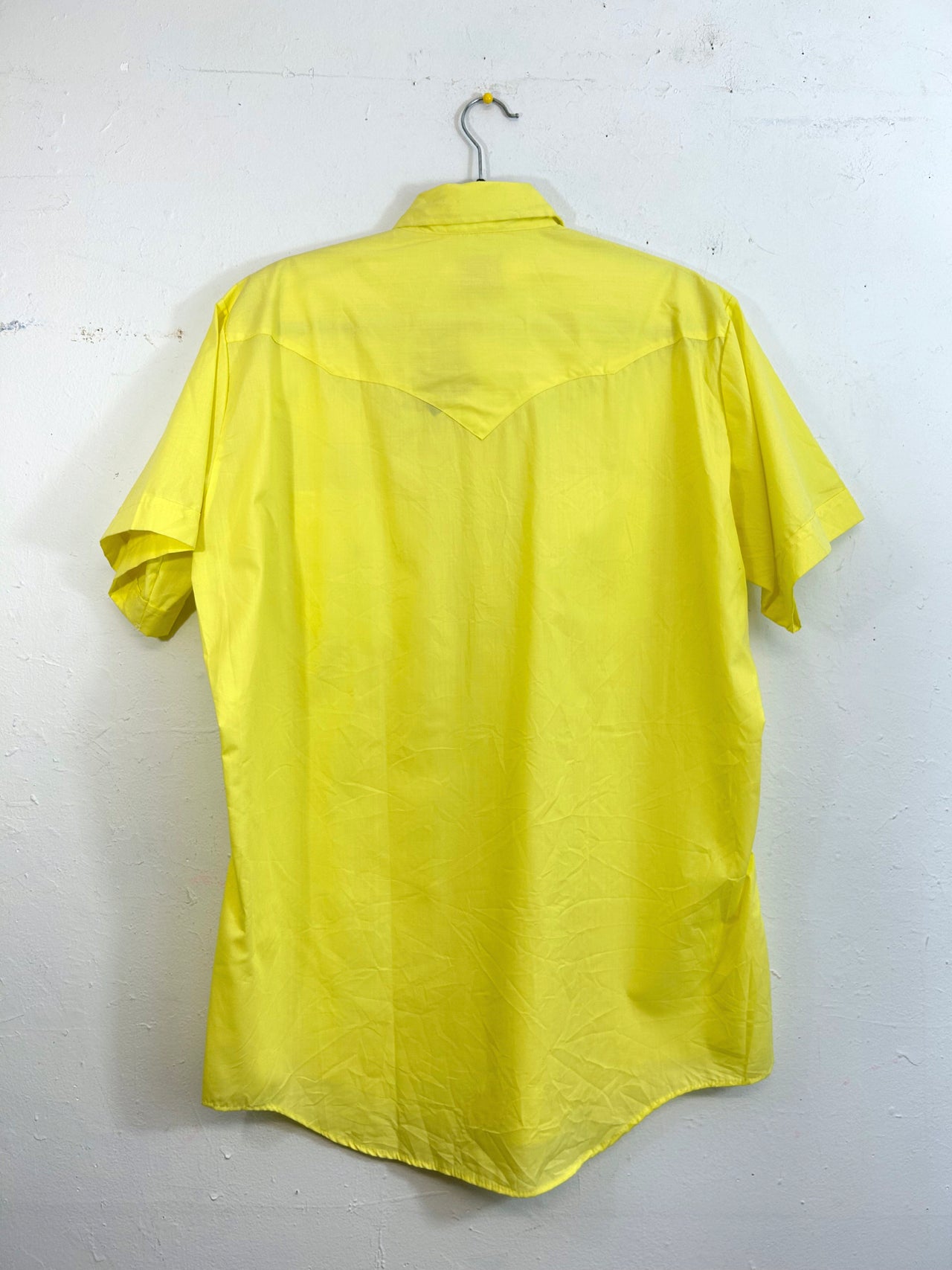 Mesquite Yellow Short-Sleeved Western Shirt