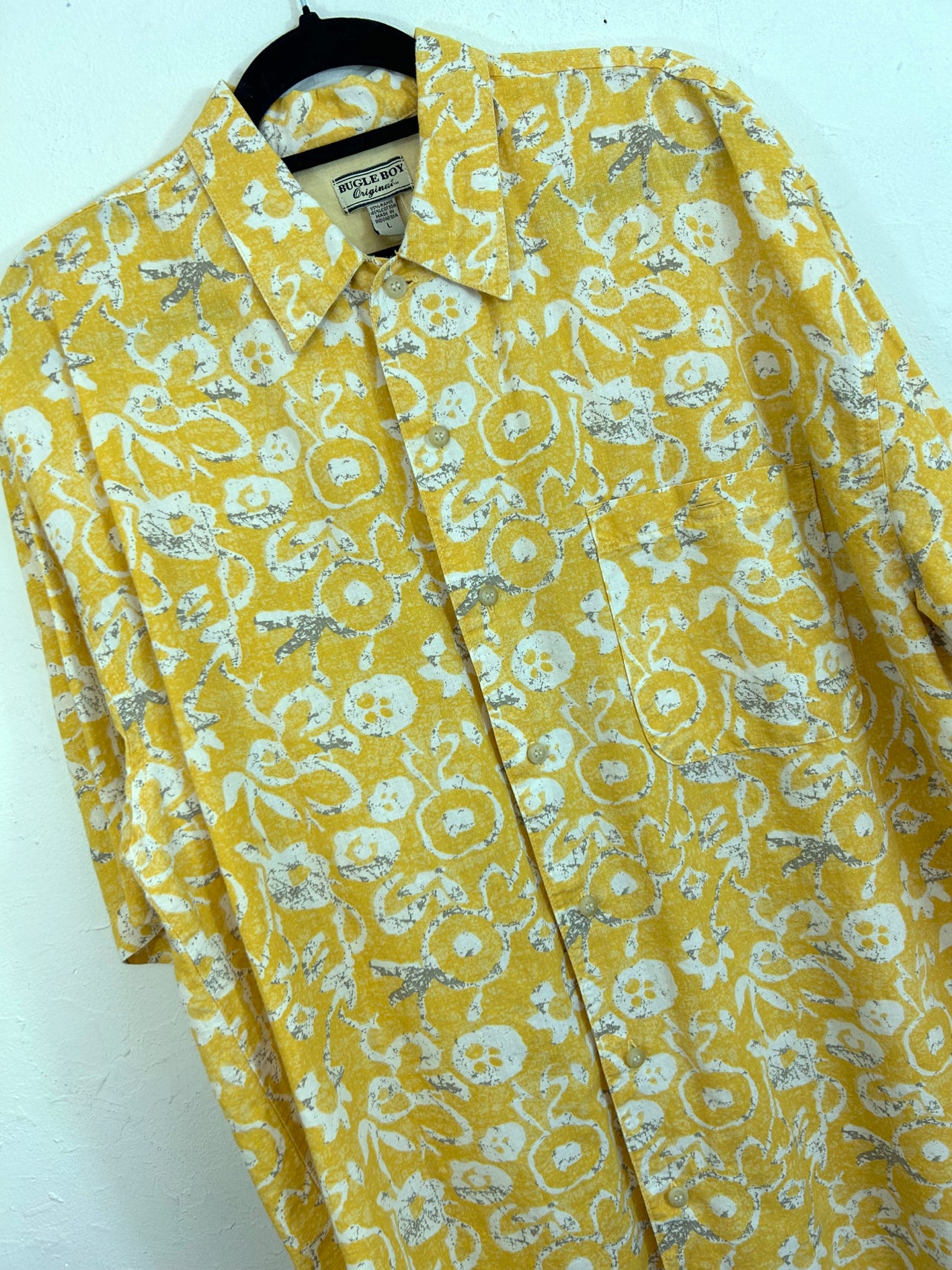Bugle Boy Printed Short-Sleeved Button Up Shirt