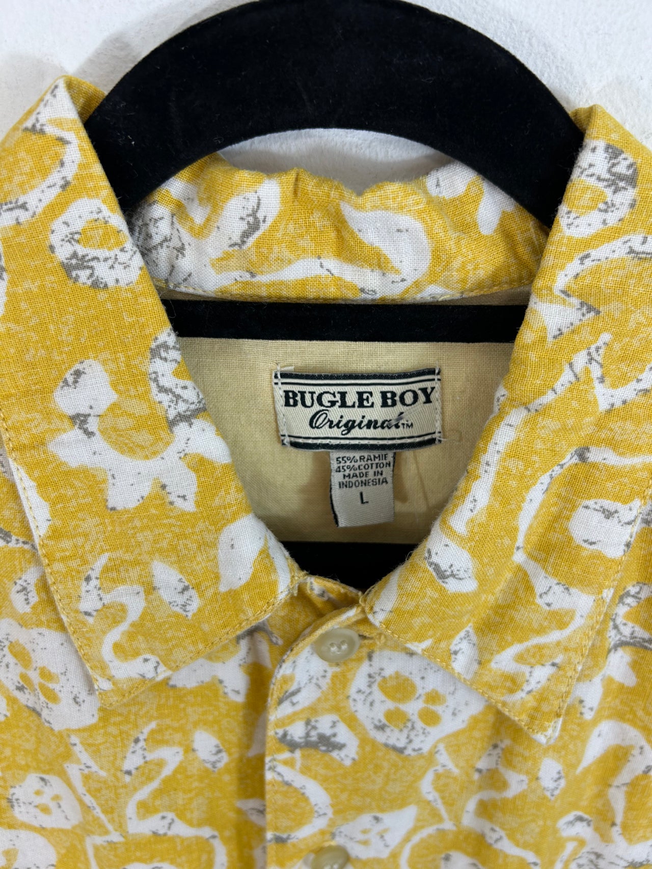 Bugle Boy Printed Short-Sleeved Button Up Shirt