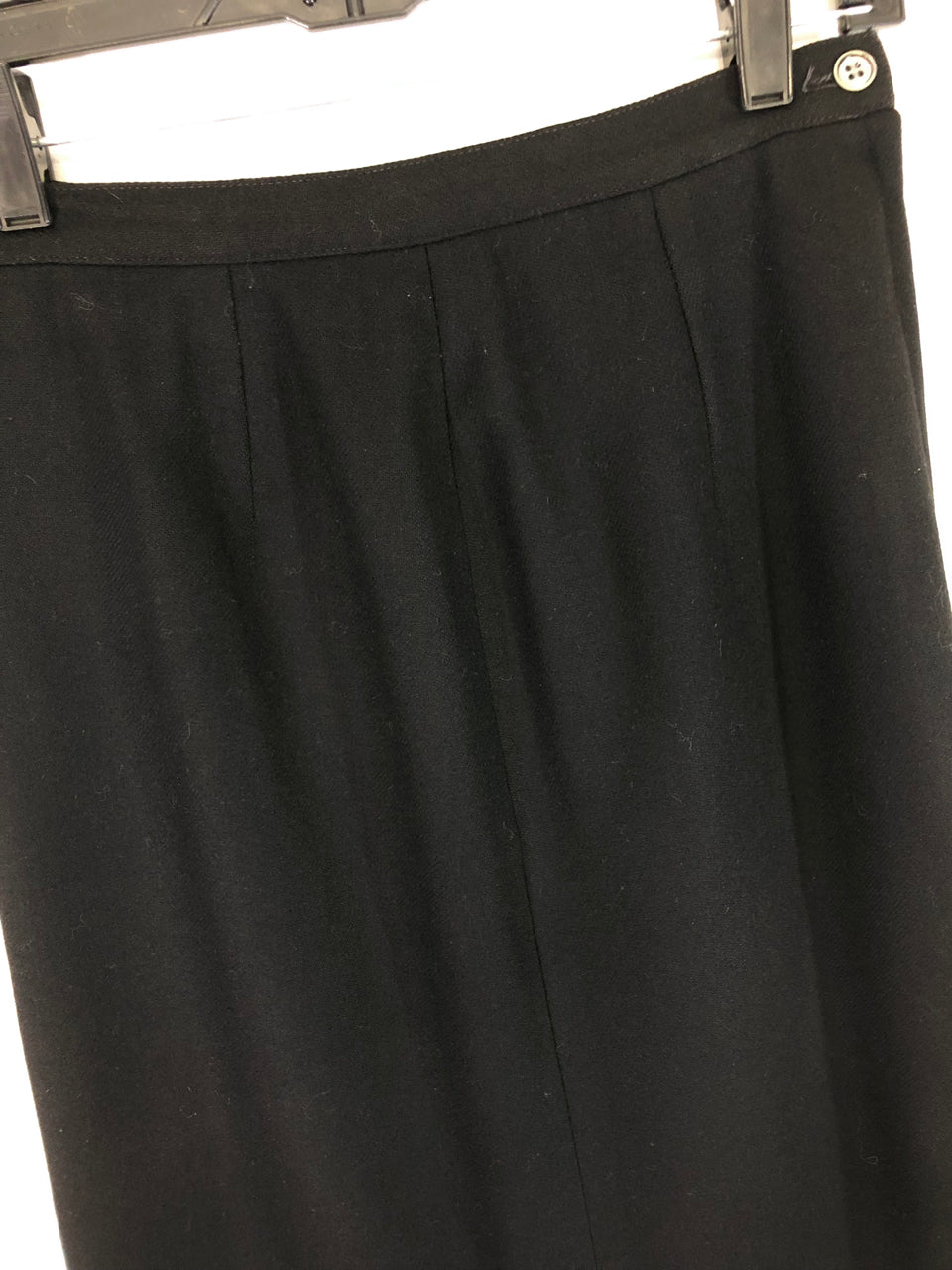 The Villager Black Wool Skirt