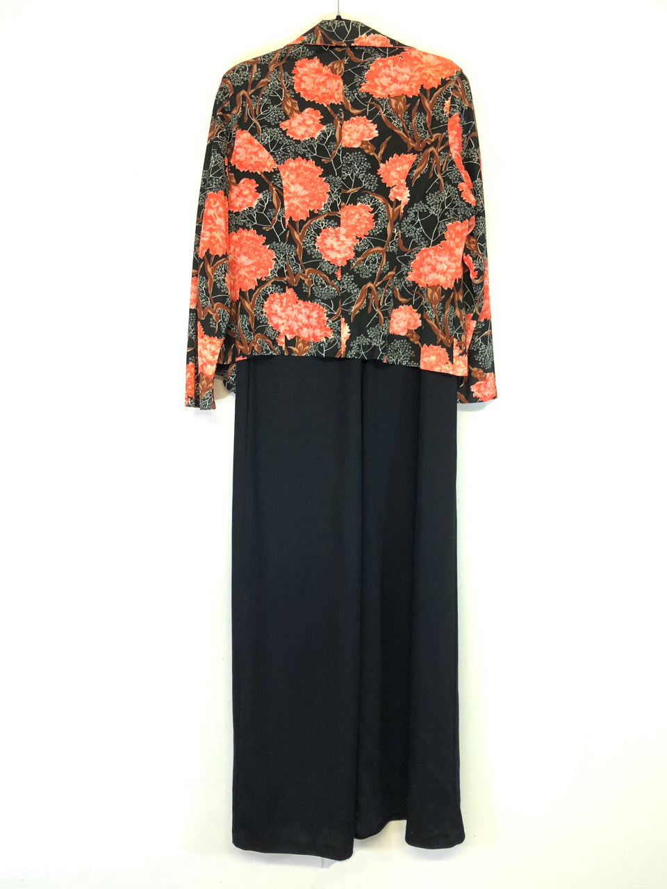 70s Maxi Dress & Jacket Set (2-Piece)