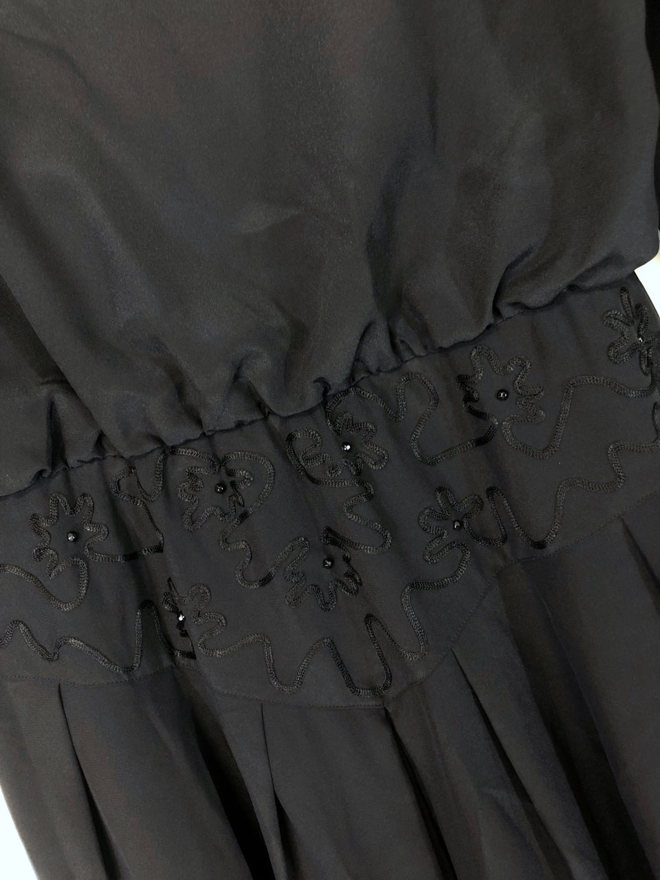 Sunshine Starshine Black Dress (Deadstock)